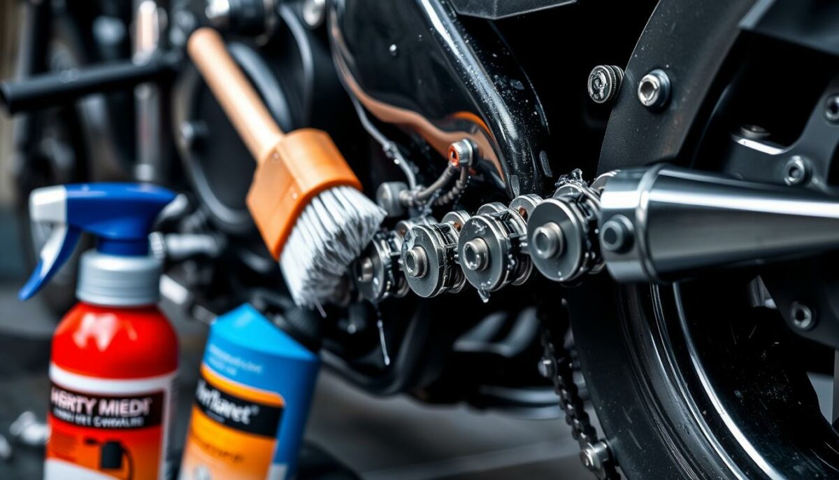 importance of motorcycle chain maintenance