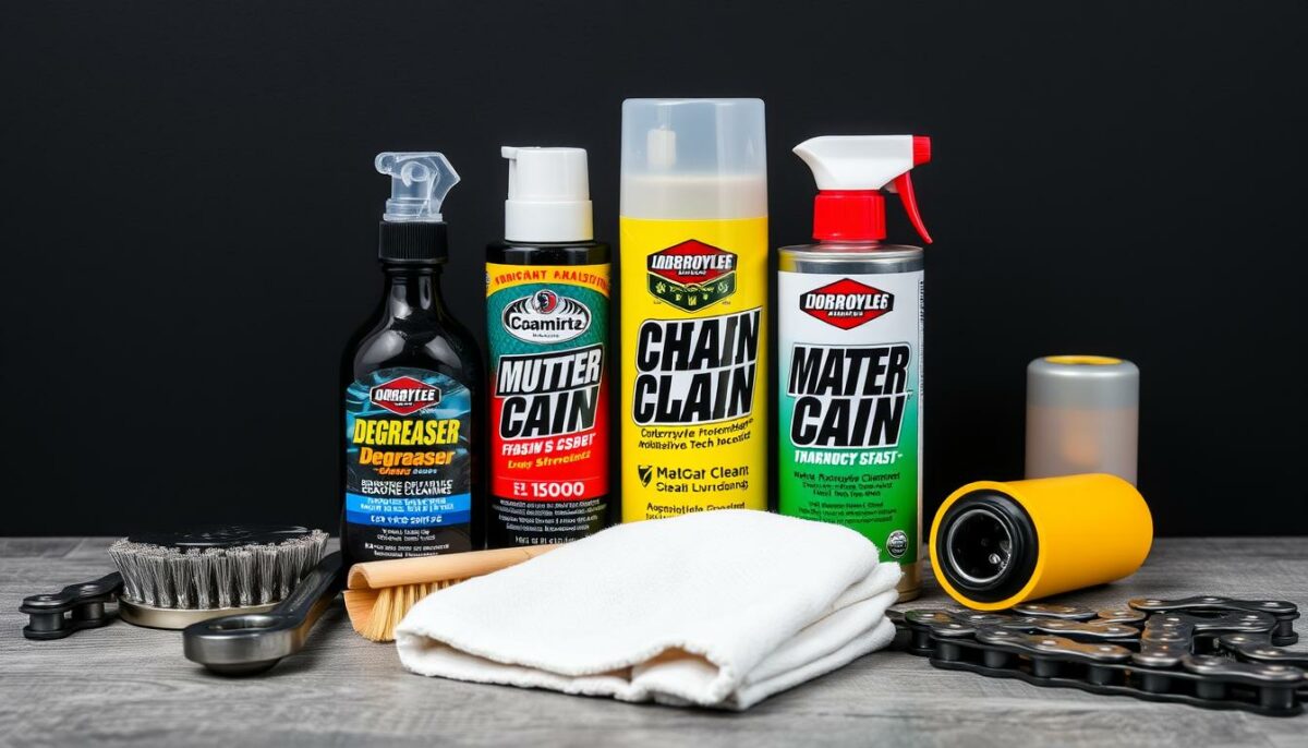 motorcycle chain cleaning products